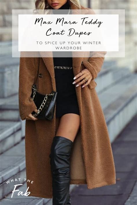 max mara icon coat dupe